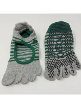 Toesox Club Pilates Full Toe Ballerina Shamrock S
